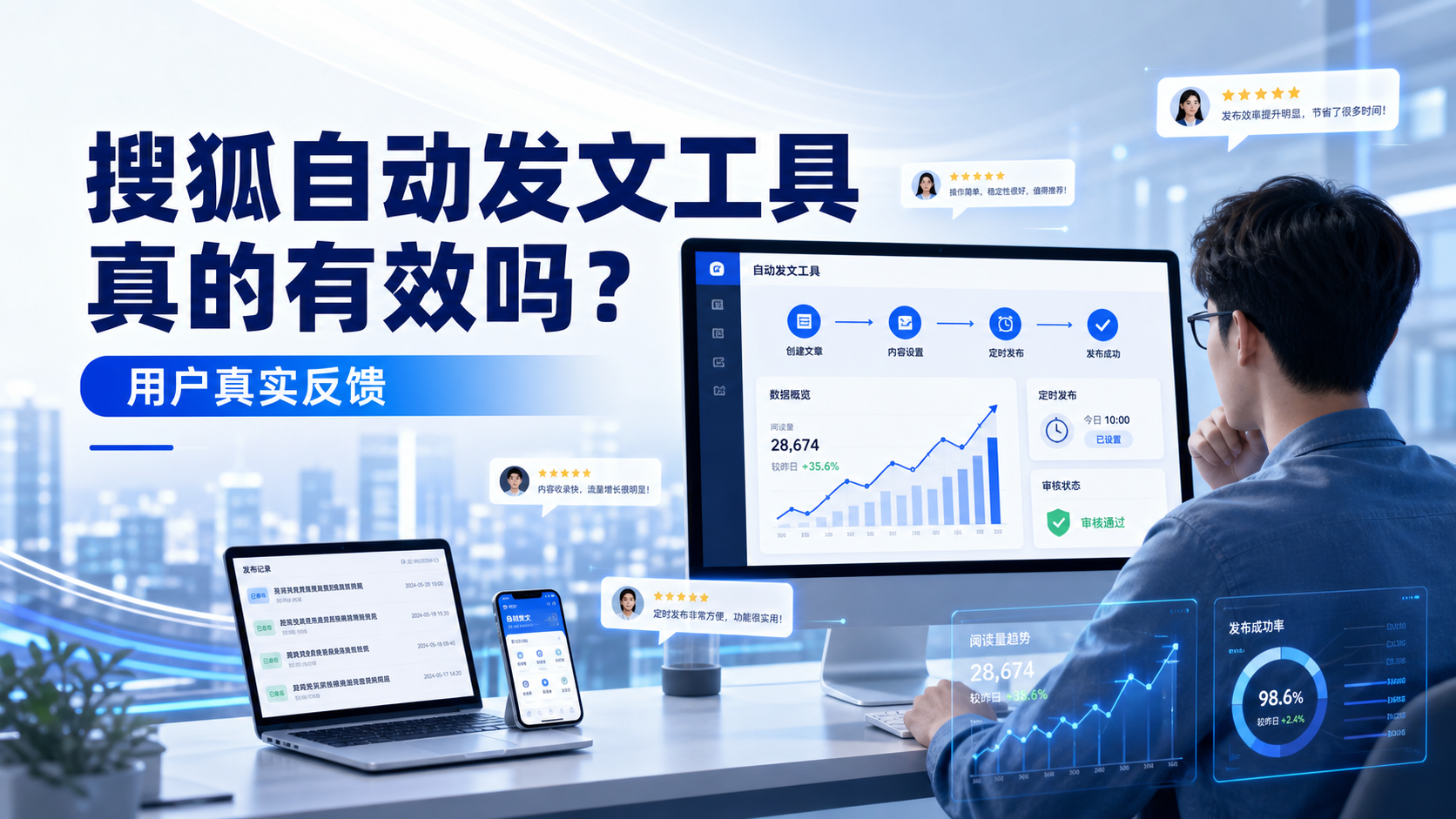 搜狐自动发文工具真的有效吗？池州用户的真实反馈