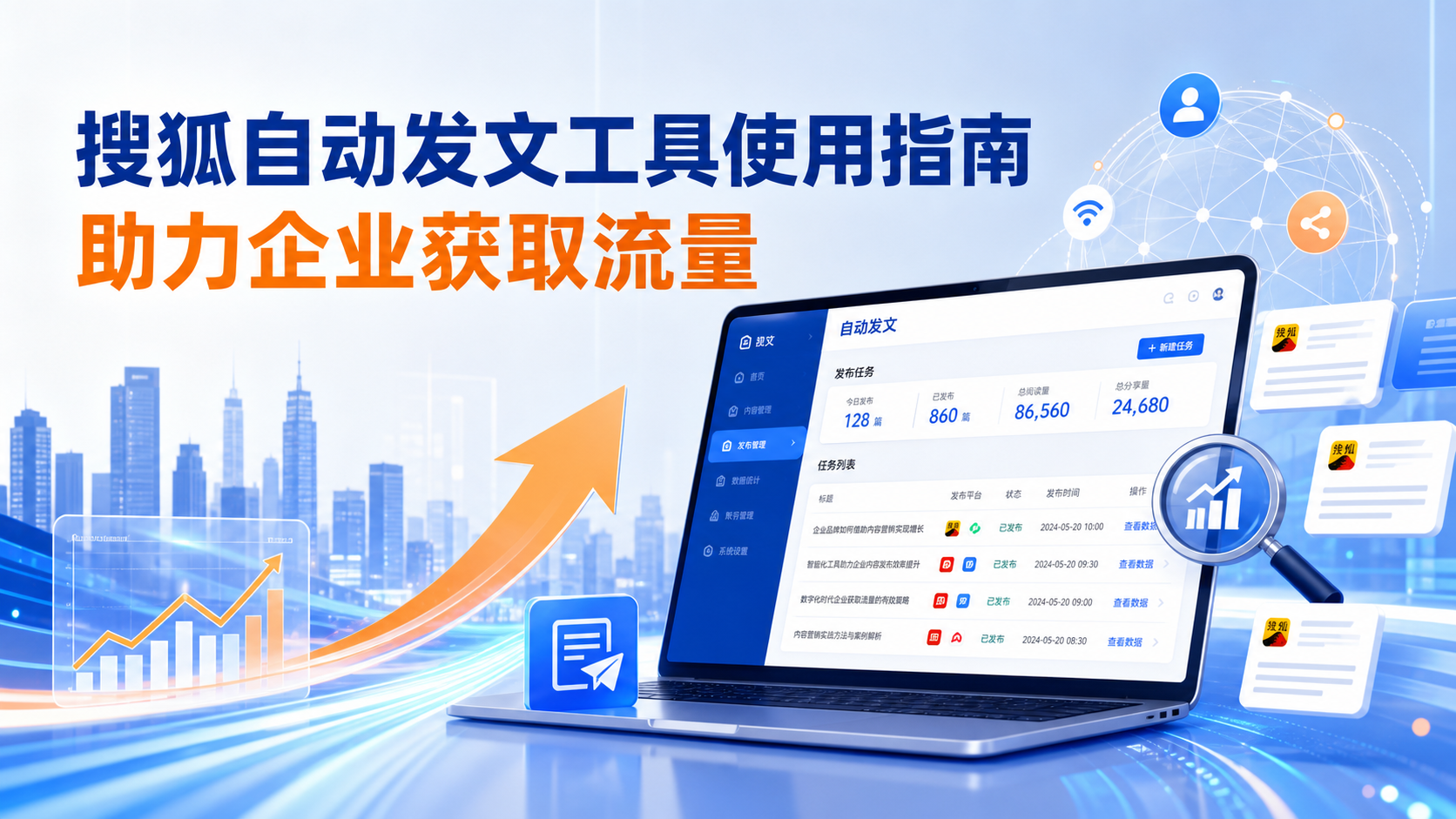 搜狐自动发文工具的使用指南：助力池州企业获取流量